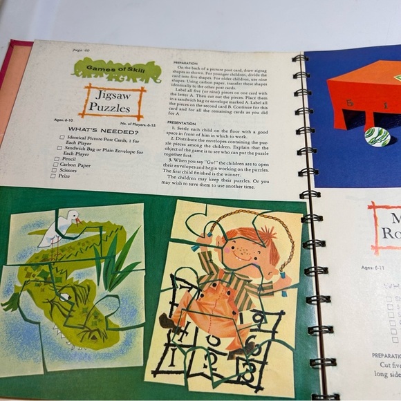 Vintage 1964 Betty Crocker Parties for Children Book Illustrated Recipes & Plans - Picture 8 of 11